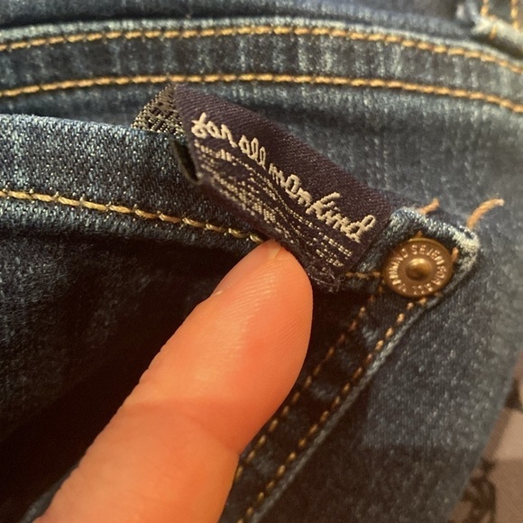 7 for All Mankind High Waist Slim Kick Jeans Size 32 - Picture 8 of 9